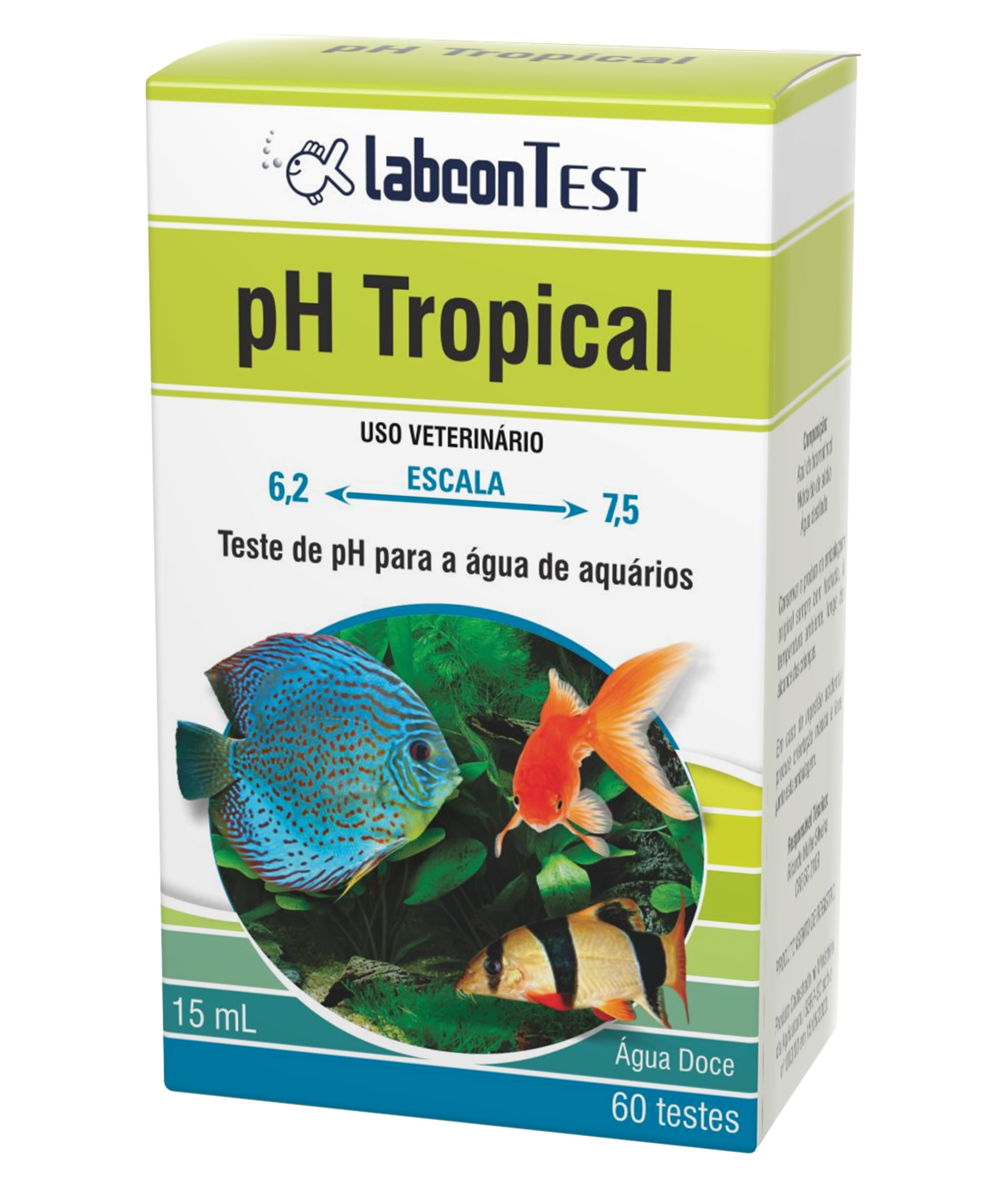 Test Ph Tropical Labcon Alcon 15ml Ágape Aquarismo
